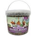 Pecking Order Dessert Bucket Poultry Treats Grub Topping
