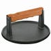 Mr. Bar-B-Q Meat Press Round Cast Iron