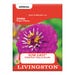 Livingston Seed Sow Easy Zinnia Purple Prince Seed