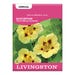 Livingston Seed Nasturtium Peach Melba Superior Seed