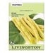 Livingston Seed Bush Bean Goldrush Yellow Wax Seed