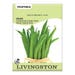 Livingston Seed Garden Bean Livingston's Sure Crop Seed