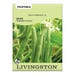 Livingston Seed Bush Bean Tenderette Green Seed