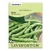 Livingston Seed Bush Bean Topcrop Green Seed
