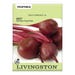 Livingston Seed Beet Detroit Dark Red Seed