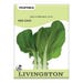 Livingston Seed Cabbage Pak Choi Seed