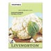 Livingston Seed Cauliflower Snowball Early Seed