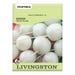 Livingston Seed Radish White Globe Seed