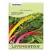 Livingston Seed Swiss Chard Bright Lights Seed