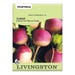 Livingston Seed Turnip Purple Top White Globe Seed