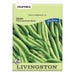 Livingston Seed Bush Bean Provider (Heirloom) Seed