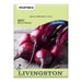 Livingston Seed Beet Bull's Blood (Heirloom) Seed