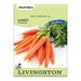 Livingston Seed Carrot Touchon (Heirloom) Seed
