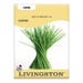 Livingston Seed Chives Seed