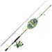 South Bend Ready2Fish Plus Fishing Rod Spin Combo Kit Bass Green 24 Piece