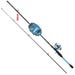 South Bend Ready2Fish Plus Fishing Rod Spin Cast Combo Kit River Blue 39 Piece