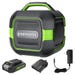 Greenworks Bluetooth Speaker Premium with Battery/Charger 24V 2.0 Ah