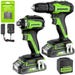 Greenworks Drill Driver Combo Kit with Battery/Charger 24V