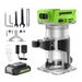 Greenworks Compact Router Kit 24V 2.0 Ah