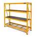 Industrial Rack Shelving Unit 4 Shelf 6 ft.
