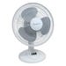 VisionAir Table fan Oscillating 12 in. White