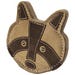 Ethical Products Dura-Fuse Dog Toy Chunky Raccoon 5 in. Leather