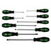 Grip on Tools Mechanic's Screwdriver Set 9 Piece