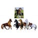 Simba Toys Children's Toy NW Large Horse 4 Pack