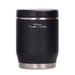 Food Jar Insulated 30 oz. Black Stainless Steel