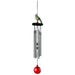 Woodstock Chimes Chime Crystal Cardinal Chime 0.6 lb. Aluminum