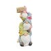 Backyard Expressions Statue Gnome with Solar Light 20 in.