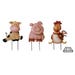 Backyard Expressions Stake Farm Animal Assortment Metal