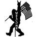 Backyard Expressions Lawn Ornament Bigfoot Welcome Stake 26 in.