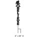 Backyard Expressions Stake Bigfoot Believe 36 in.