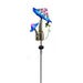 Backyard Expressions Stake Solar Mushroom 38 in. Metal