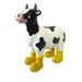 Backyard Expressions Decor Cow Resin