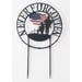 Backyard Expressions Stake Never Forget Wheel 23 in.