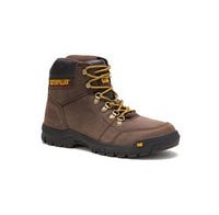CAT Outline Men's Work Boot 6 in. Soft Toe Seal Brown