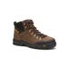 CAT Threshold Men's Waterproof Work Boot Steel Toe Brown