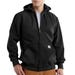 Carhartt Rain Defender Men's Hooded Sweatshirt Loose Fit Full Zip Heavyweight