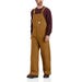 Carhartt Men's Bib Overall Loose Fit Insulated Firm Duck