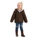 Berne Youth/Toddler Hooded Jacket Sherpa Lined Softstone Duck