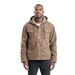 Berne Men's Hooded Jacket Sherpa Lined Vintage Washed Duck