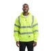 Berne Hi Vis Men's Hooded Sweatshirt Class 3 Thermal Lined