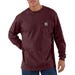 Carhartt Men's Long Sleeve Pocket T-Shirt Loose Fit Heavyweight