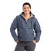 Berne Women's Hooded Jacket Sherpa Lined Softstone Duck