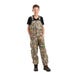 Berne Youth Bib Overall Insulated Softstone Duck