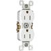 Duplex Receptacle Tamper-Resistant 15A White