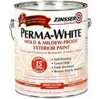 Zinsser Perma-White Exterior Paint Semi-Gloss 1 gal.