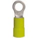 Ring Terminal 1/2 in. Yellow 4 Pack